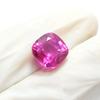 Natural Pink Ruby Loose Gemstone 8.50 ct Square Cushion Cut for Jewelry Making and Gem Collections