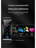 Smart Sports Bracelet: Heart Rate & Blood Oxygen Monitor with Bluetooth Earphones for Men & Women