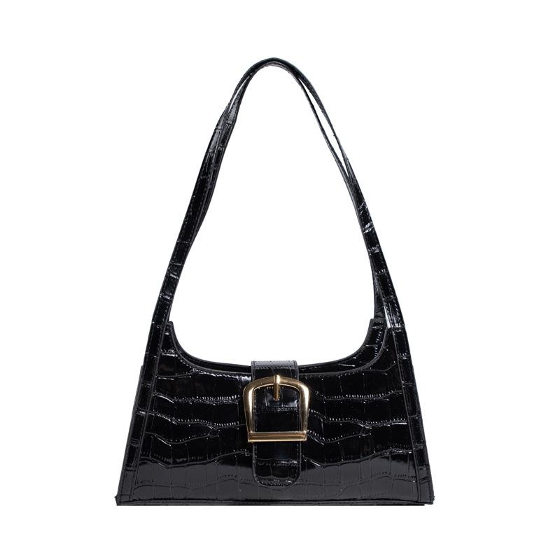 

Women s niche armpit bag new versatile fashion portable shoulder bag stone texture paint picofarad stick bag