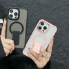 Apple 11Promax mobile phone case iphone11/11/11 metal lens skin-sensitive magnetic shock bracket