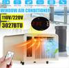 24 Hours 110V/220V Timer Cooling Heating Cold/Heat Air Conditioning Box Cooler Dehumidifier Free Pipe Gift Portable Window Air Conditioner
