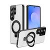 Business Leather Skin Ring Holder Case For Samsung Galaxy S26 Ultra Plus + Luxury Protective Mobile Phone Back Cover Etui