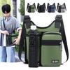 Men's Large Capacity Crossbody Sling Bag - Outdoor Casual Kettle and Mobile Holder, Water Bottle Bag, Oxford Cloth Single Shoulder Bag