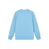 Fila X V&A Collaboration Morgan Series Floral Bird Pattern Crew Neck Pullover Casual Knit Sweatshirt Men Sweatshirt Cyan F11M418201F-BU
