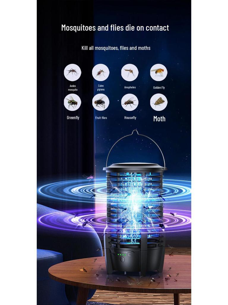 Portable Camping & Home SOS Mosquito Killer Light with Charging Function