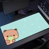 Super Cute Bear Cartoon Deskpad Office Computer Desk Mat Keyboard Big Mouse Pad Laptop Cushion Nonslip for PC Kawaii Desk Pad