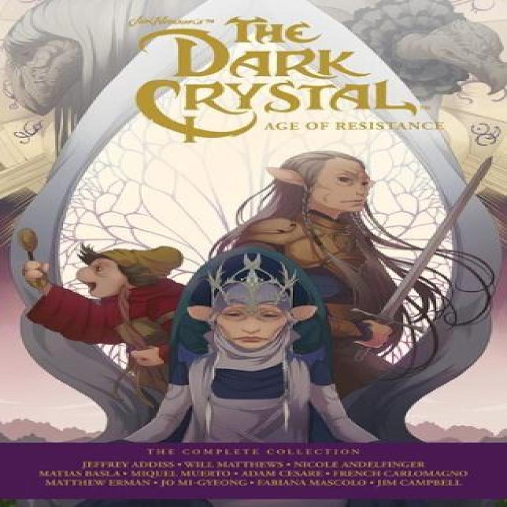 Jim Hensons The Dark Crystal Age Of Resistance by Nicole Andelfinger Hardback Book 9781608861187