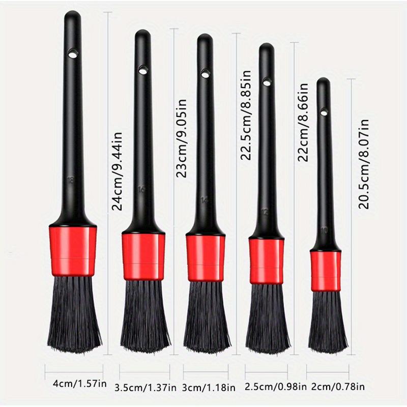 Car Wash Soft Bristle Brush Details, Home Car Dual-use Small Brush, Car Interior Gap Multifunctional Air Outlet Cleaning Tool