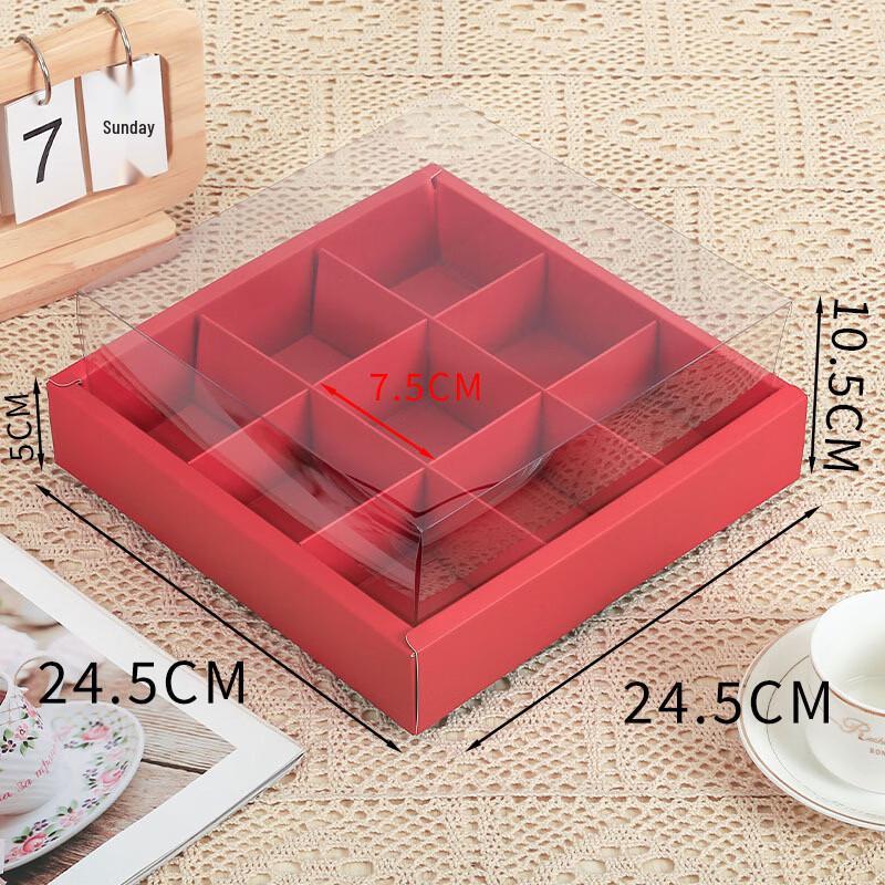 WS Disposable Kraft Picnic Lunch Box 5 Sets