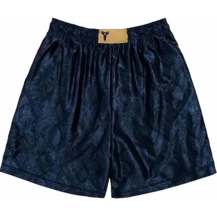 Nike SS24 Kobe Series Breathable Quick-Dry Reversible Lace Basketball Shorts Men Shorts Black FZ0933-475