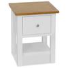 Day and Night - Day and Night Solid Oak Wood Bedside Table 36x30x47 Cm