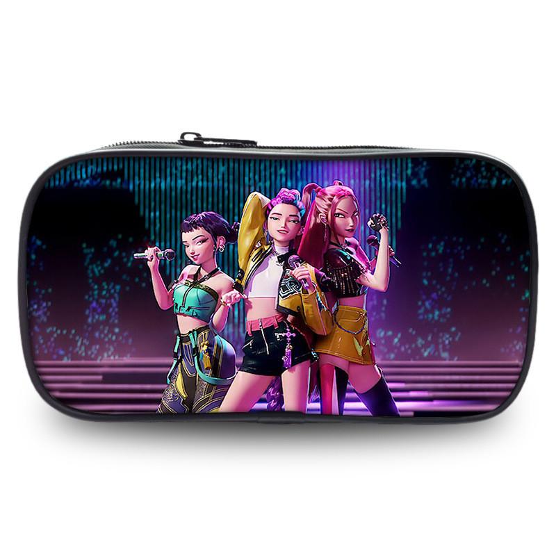 Trousse Kpop Demon Hunter Girls Material Oxford Pentru Studenți Și Colecționari