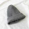 Warm Cotton Comfortable Knit Hat For Winter Versatile Colors Hightop Beanie