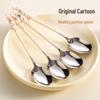 Onlycook Stainless Steel Long Handle Stirring & Dessert Spoons