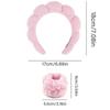 Hairband, Face Washing Wristband Set, Sponge Makeup And Skincare Headband, Fluffy Headband, Anti Slip Headband, Cute Anti Slip Jewelry Gift