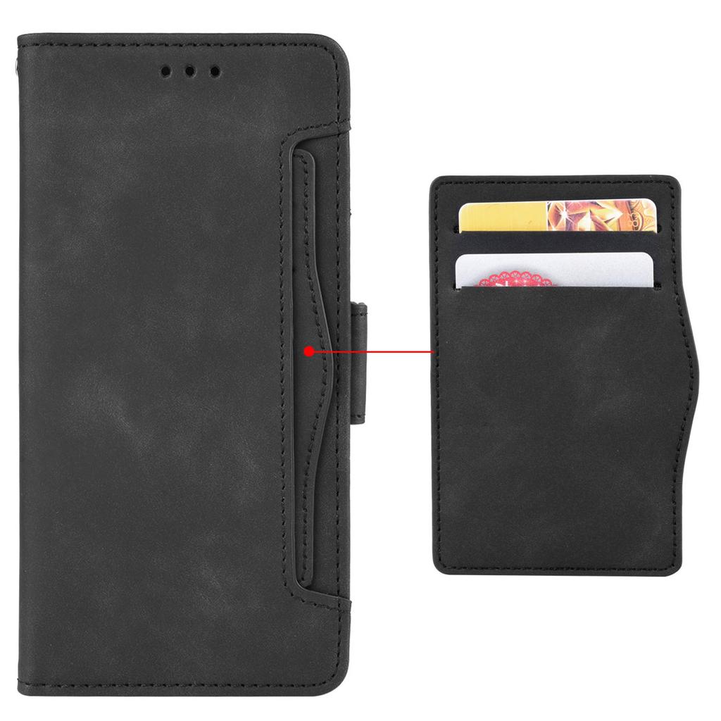 For iPhone 15 Pro Max Case PU Leather Wallet Shockproof Stand Phone Cover