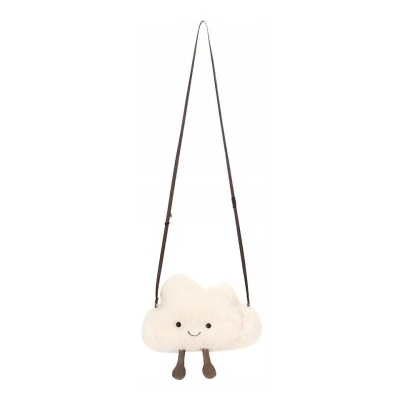 JELLYCAT Fun Items Series Happy Cloud Satchel Doll Plush Figure 20cm high