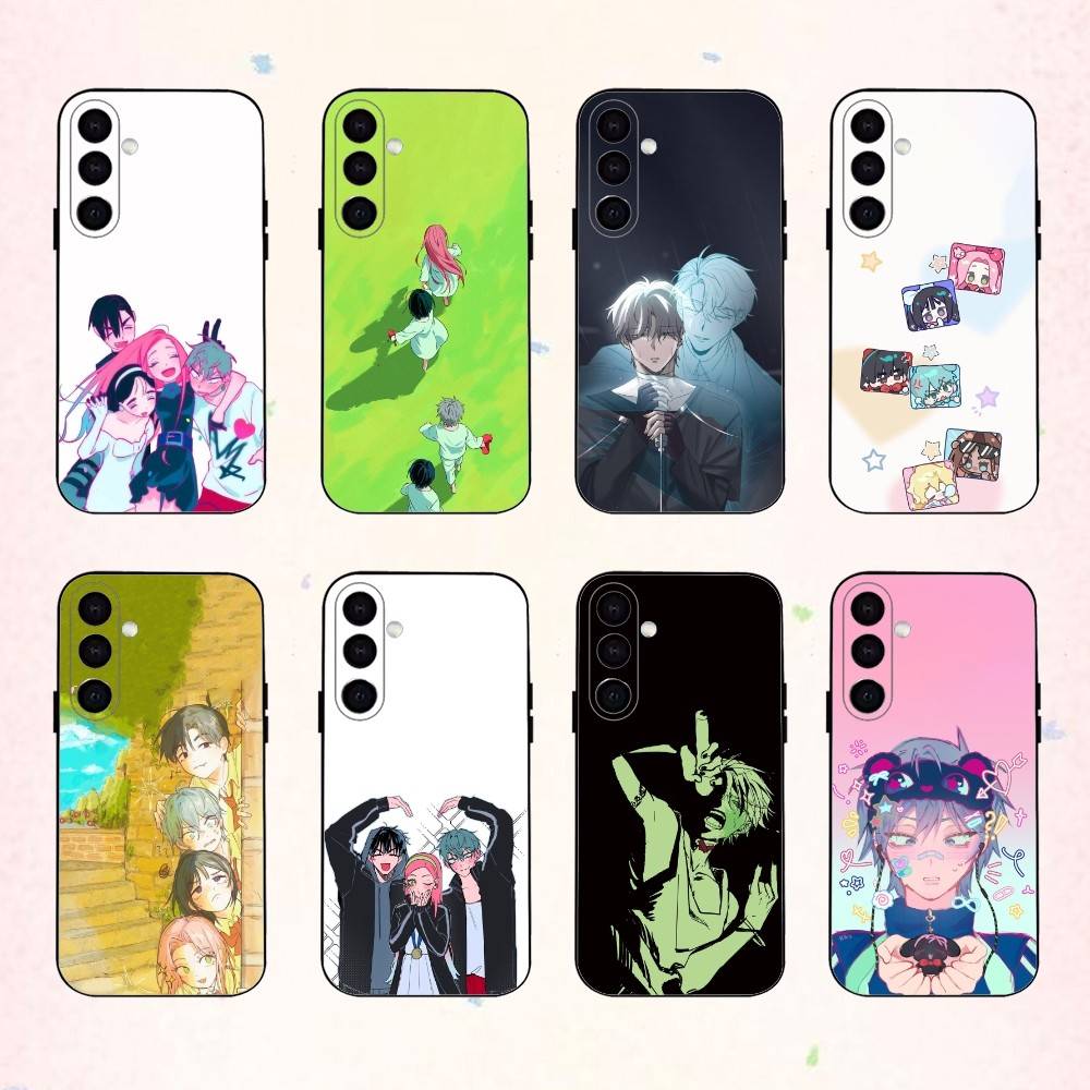 Alien S-Stage I-Ivan T-Till Handyhülle für Samsung Galaxy A73,A72,A71,A70,A53,A52,A51,Andere Weiche Schwarze Hülle