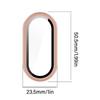 Watch Screen Protector PC Case with Tempered Glass Film for Band 9 Scratchproof Case Protective Cover