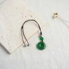 Summer New Chinese Hand-woven Antique Keychain Mobile Phone Pendant Safety Buckle Gift Wholesale