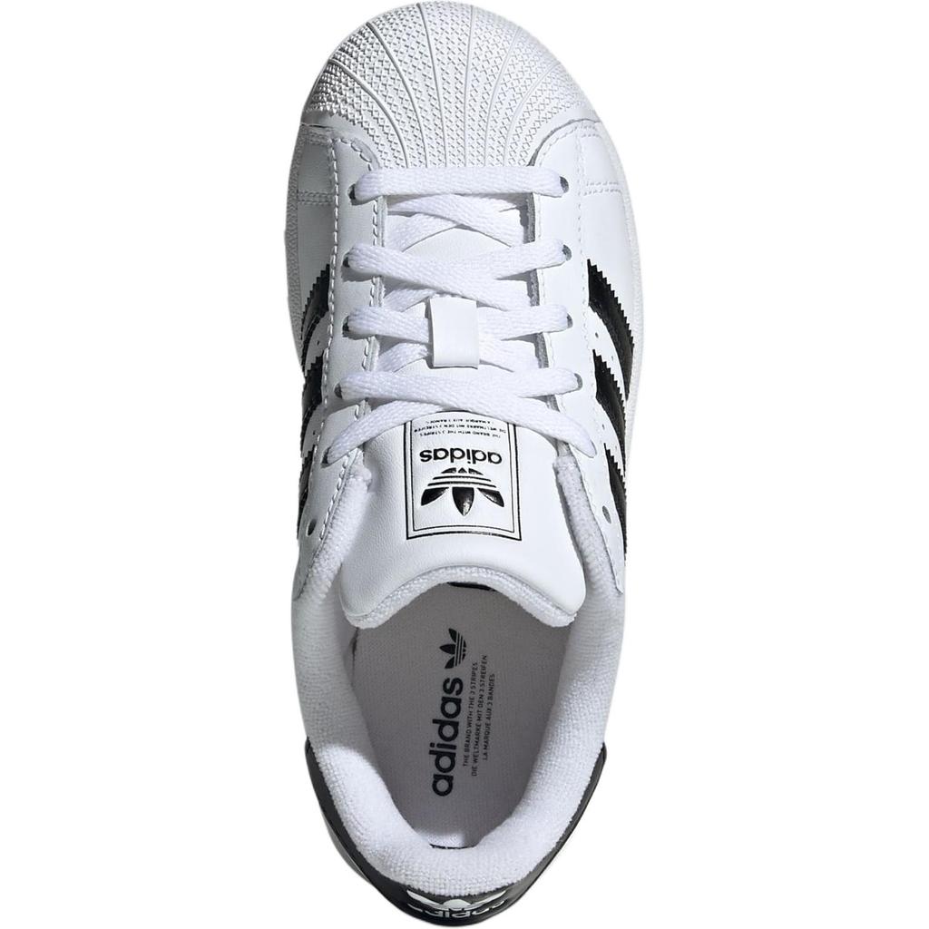 Adidas Superstar 2 C White Black Kids Sneakers Cloud-White Core-Black JH9980