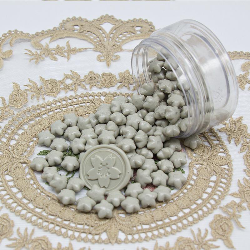 1000g Macaron Series Star Enamel Wax Grains Cute Style Wax Material DIY Greeting Card Party Invitation Decoration Supplies
