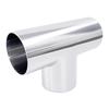 19/25/32/38/45/51/57mm TYPE T Joint Sanitary Pipe OD Butt Weld Tee 3 Way Connection Fittings Polishing 304 Stainless Steel