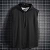 Men's Trendy Hooded Vest - Modern Style, Youthful Appeal