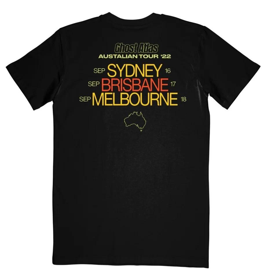 Wage War Australia Tour 2026 T-Shirt Metalcore Band Concert Merch Black Unisex T 2XL