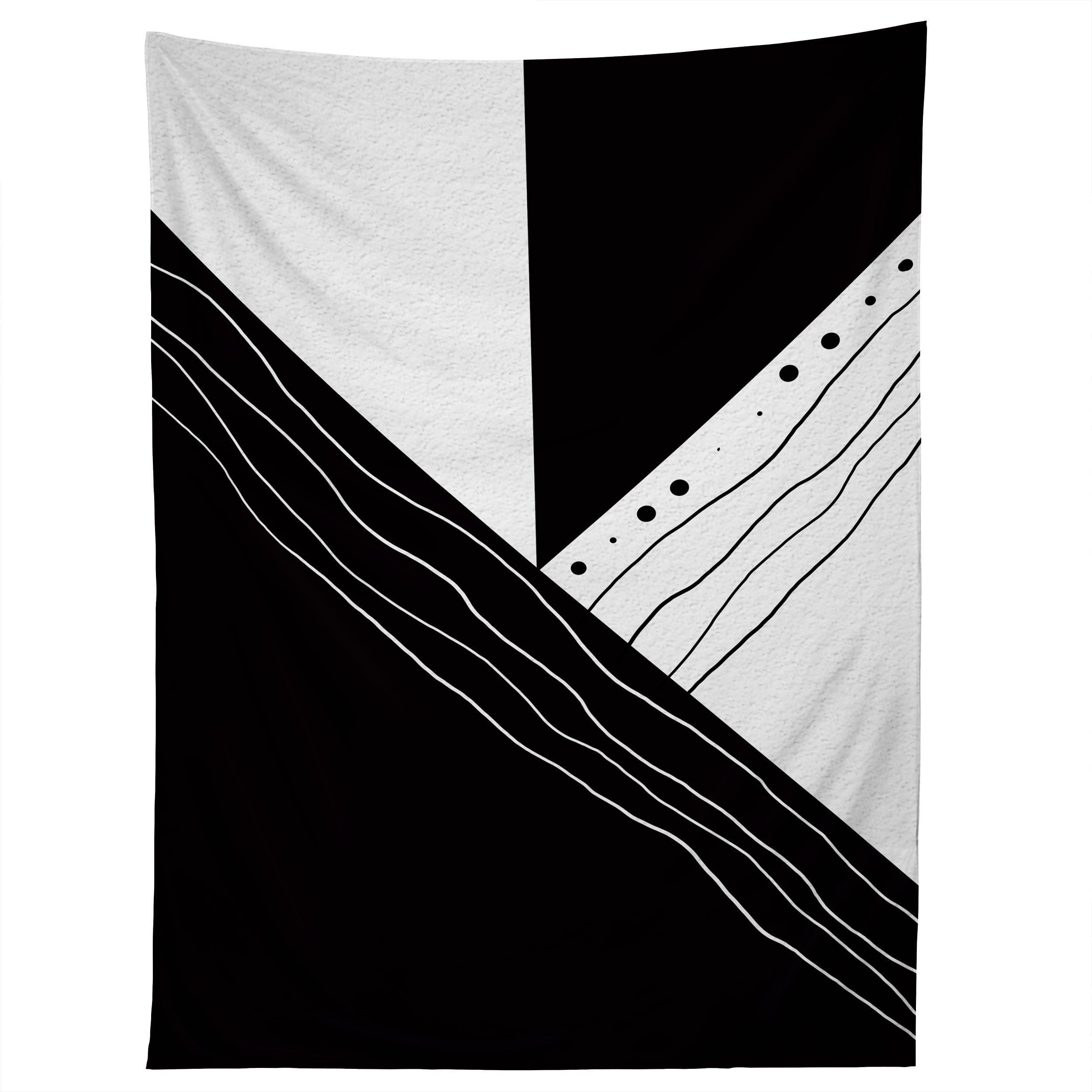BLACK AND WHITE COLLECTION 02 tapestry 75x100