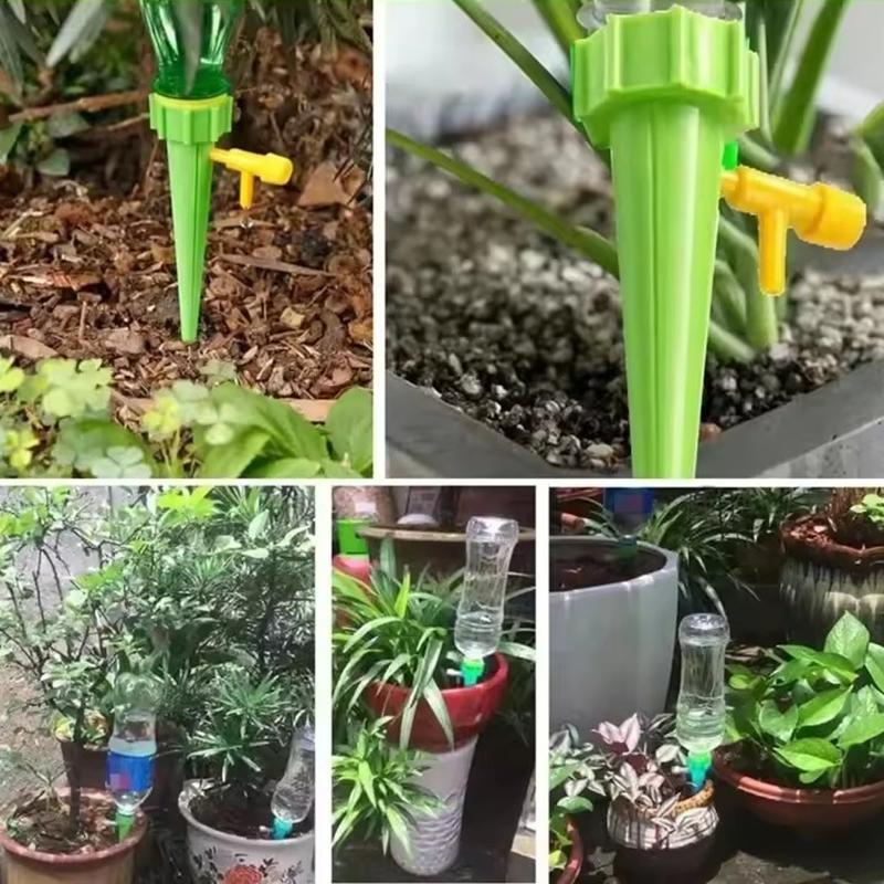 2/30 Stück Automatische Tropfbewässerungssysteme Einstellbarer Pflanzen-Blumenbewässerungs-Spieß Wassertropfer Gerät Garten Gewächshaus Bewässerungswerkzeug