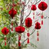 New Chinese Year Hanging Decoraiton Hores Year Spring Festival Supplies Hanging Ornament For Christmas Tree Topper