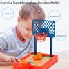 Non-Toxic Desktop Basketball Game Finger Sports Competition Toy Finger Basketball Mini Shooting Machine Portable Desktop Game Toy Gifts