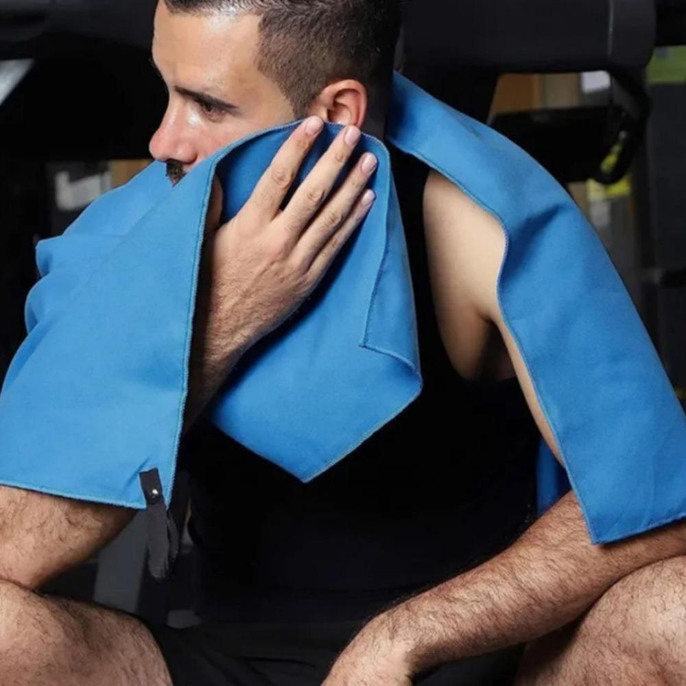Microfiber Towels Quick Drying Fitness Swimming Sweat-absorbing Towel with Storage Bag Multi Purpose Sports Essential Supplies