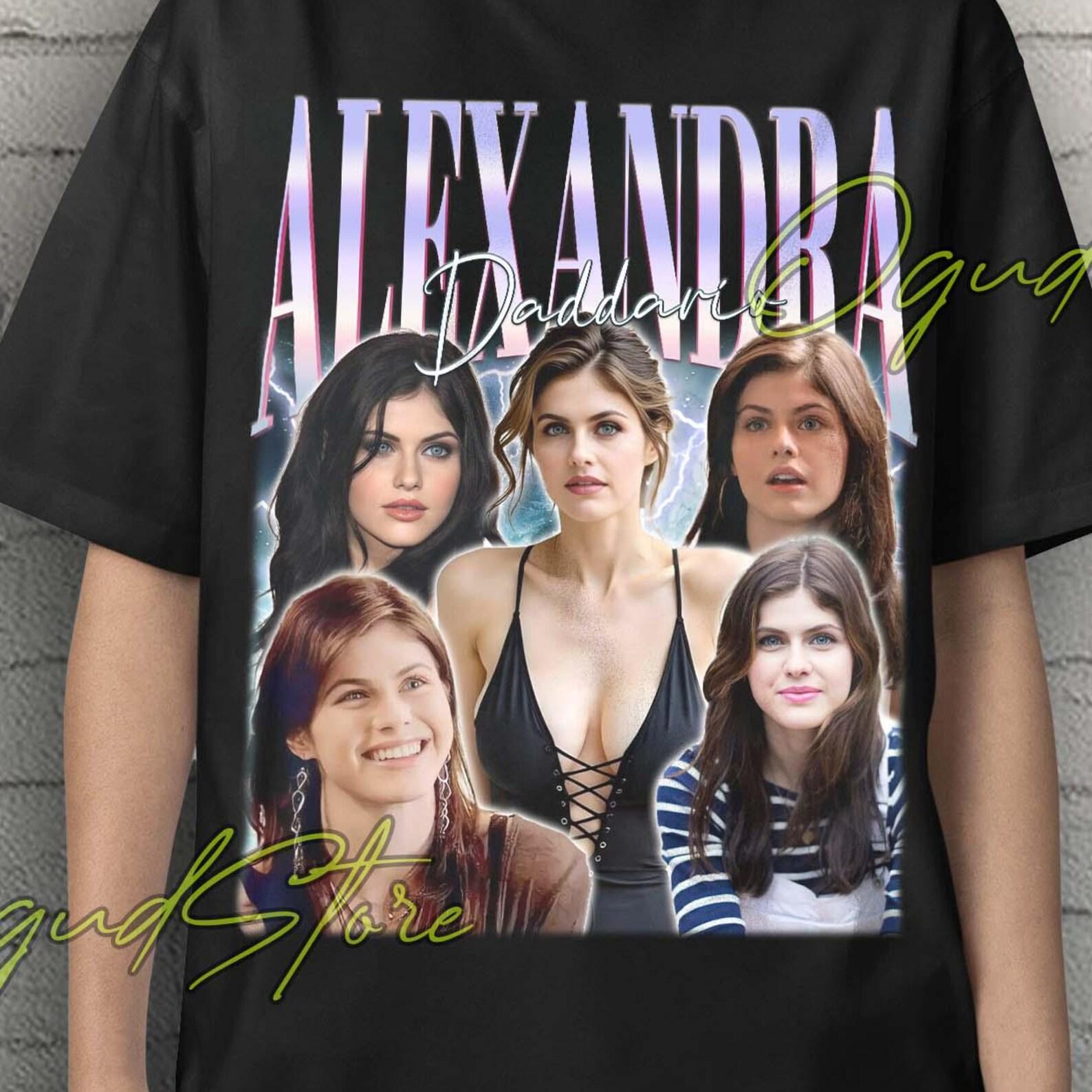 Alexandra Daddario Meme Shirt: Funny TV Show Unisex Tee L