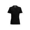 Moncler FW22 Round Neck Pullover Letter Print Short Sleeve T-Shirt Women Tops Black 8C00015829ET999