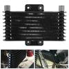 8 Row Black Engine Oil Cooler Cooling Radiator Universal for 125‑250CC Motorcycle Dirt Bike ATV