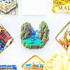 Phuket Island Landscape Fridge Magnet - 3D Thailand Souvenir Tropical Beach & Limestone Decor Unique Asian Gift Send To Friends