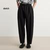 CROQUIS Men's 2025 Spring Straight Loose Casual Pants 9P2E14180