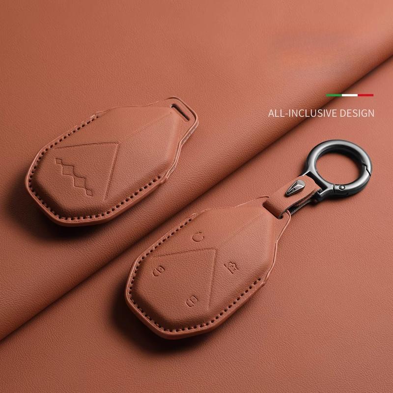 For BYD Formula Leopard 5 8 Ti3 Ti7 Car Key Case Remote Cover Shell Keychain Ring Holder Fob Key Bag Shell Protector Accessories