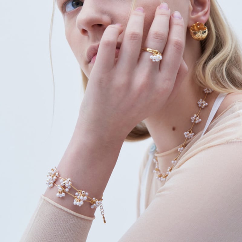 

LINKY LABORATORY Dandelion pearl B gold