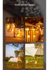 G50 Outdoor Waterproof Solar Globe String Lights for Camping, Courtyard, Awning, Tent & Decorative Atmosphere.