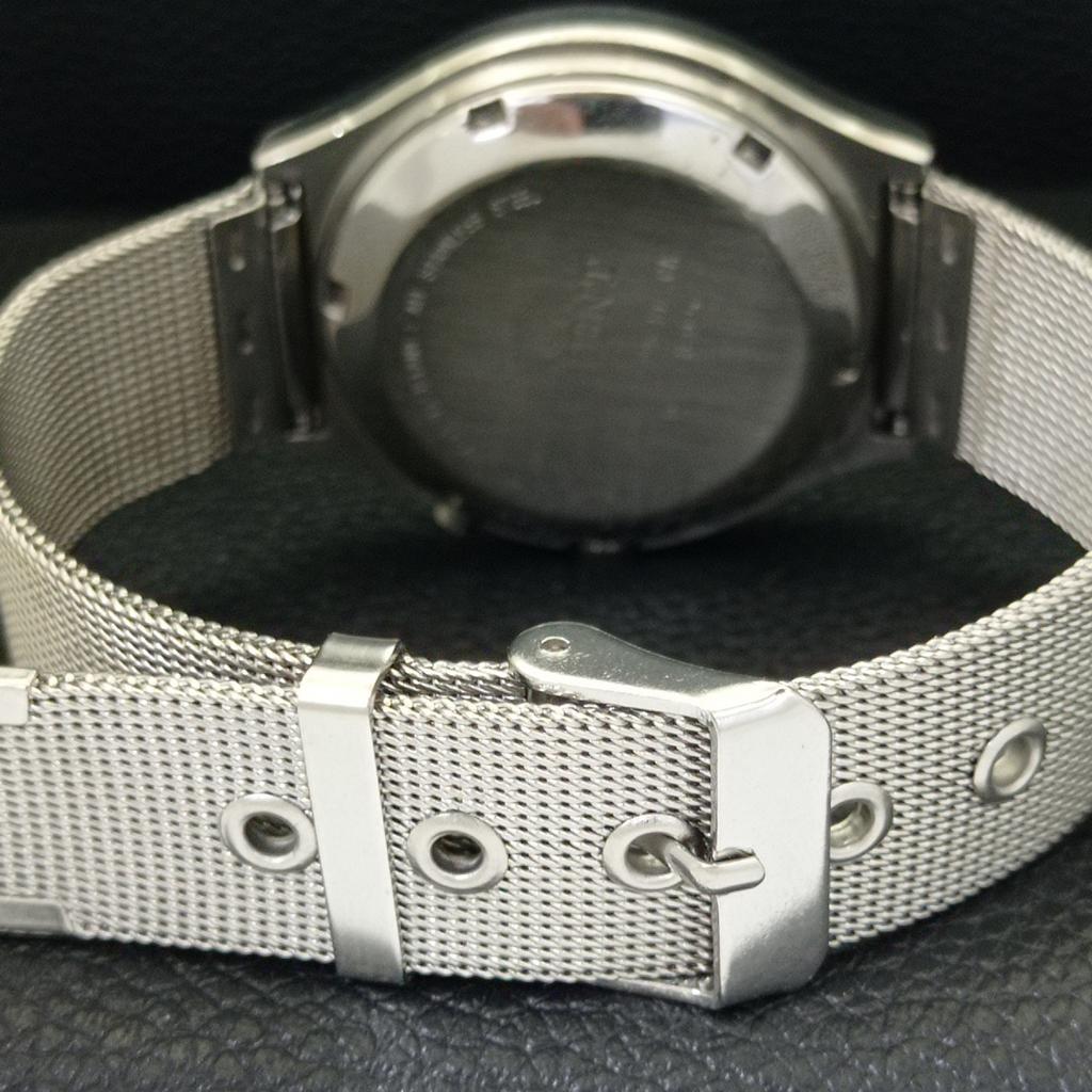 VINTAGE ORIENT AUTOMATIC 46941 JAPAN MENS BLACK COLOR DIAL WATCH A700666-5 R204-a700666