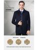 Brand Men's High-End Double-Sided Cashmere Coat - Wrinkle-Resistant Classic Business Wool Jacket
