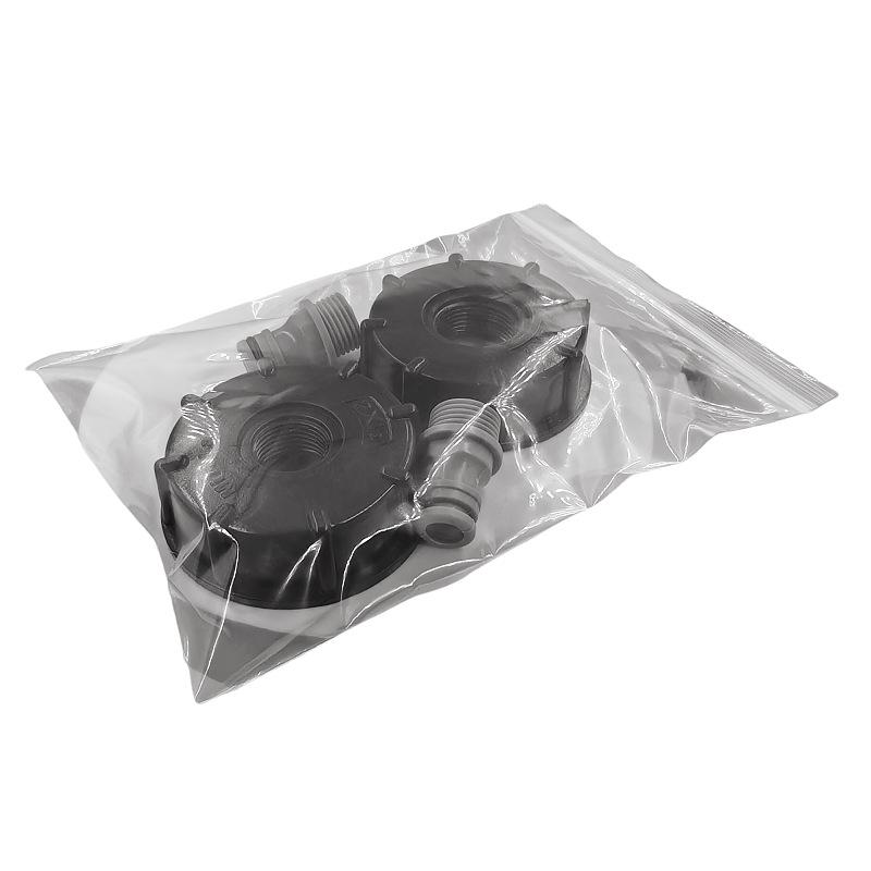 IBC Tote Adapter S60 Coarse Thread X 16mm 1/2'' Water Tank Shut Off Ball Valve Garden Hose Tap Ton Barrel Faucet Connecter