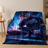 Manta de Franela con 26 Estilos de Artistas de Rap Dibujos Animados Tupac Snoop Dogg Hip Hop, Manta Acogedora Suave para Hogar Dormitorio Cama Cubierta de Sofá
