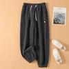 Women Winter Corduroy Plush Extra Thick Pants Warm Loose Comfortable Rib Leg Pants Lined Fleece Sports Joggers Trousers
