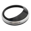 FoR Harley-Davidson Road King Dyna Softail with 5" Speedometer Motorcycle Front Speedometer Gauges Trim Ring Frame Cover Visor