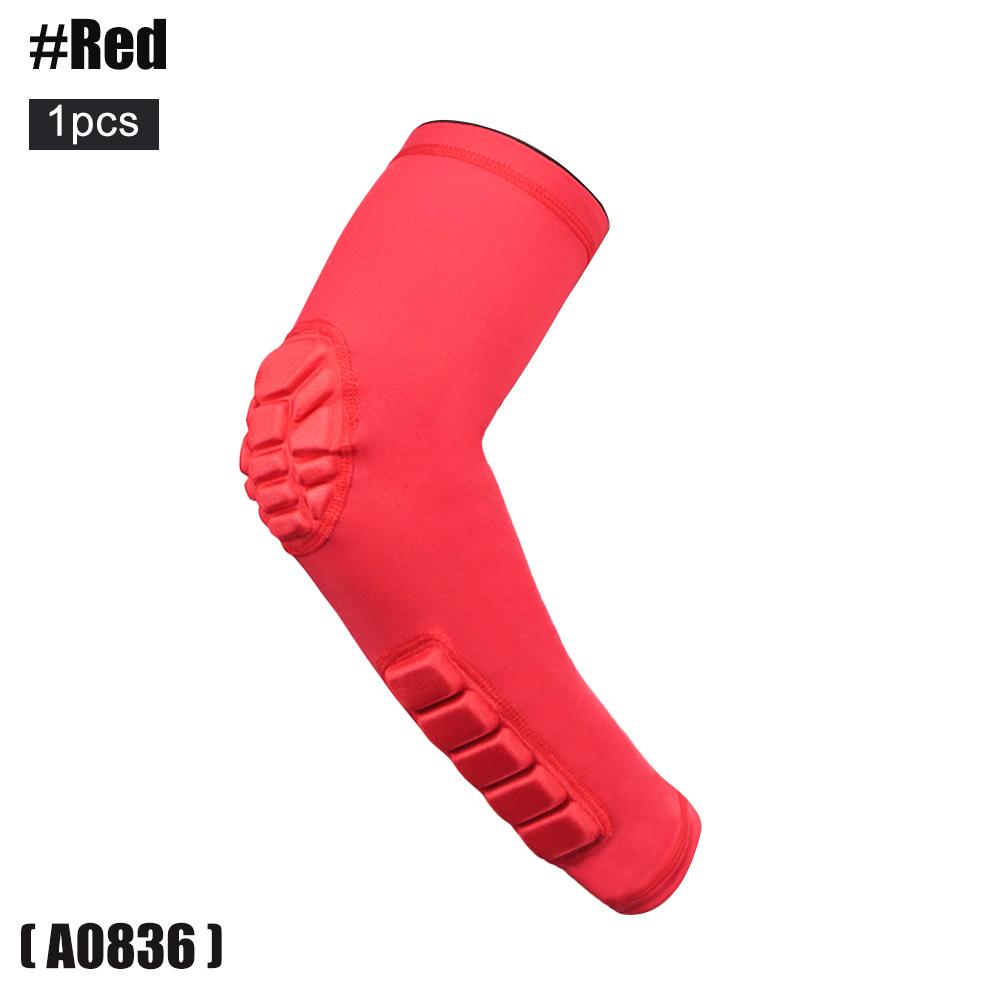 Maniche Gomito con Protezione a Nido d'Ape - Imbottiture Ammortizzanti per Sport e Allenamento. Design Unisex per Giovani/Adulti, 1 PZ