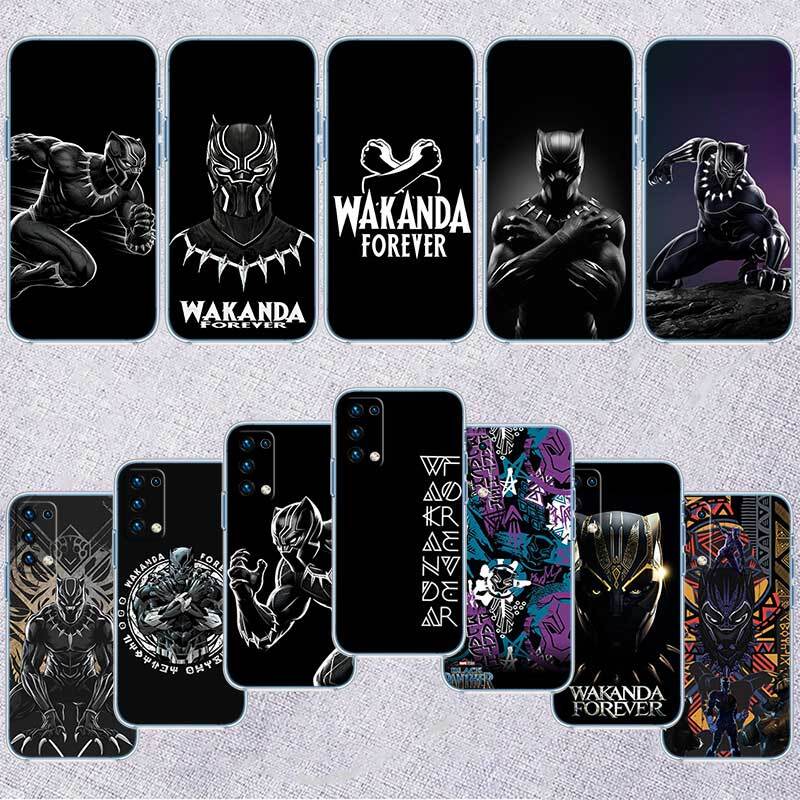 Wakanda Black Panther Phone Case for Motorola Edge 20 30 S30 40 50 Fusion Lite Plus Pro Ultra Neo One Action Zoom Hyper Power Macro Vision